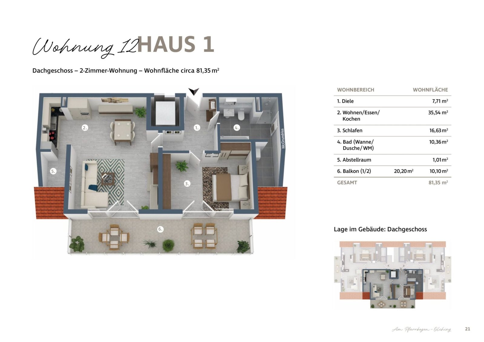 Wohnung 12 Haus 1